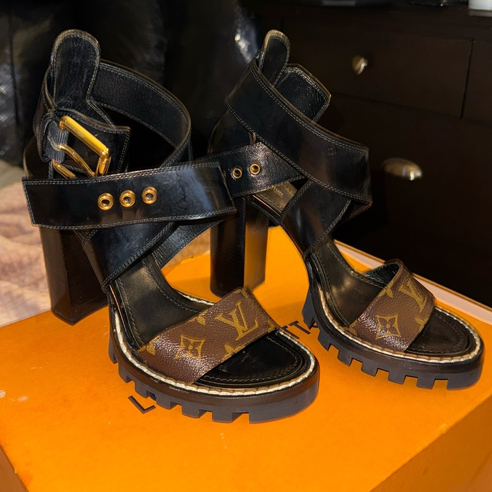 Louis Vuitton Star Trail Ankle Sandal